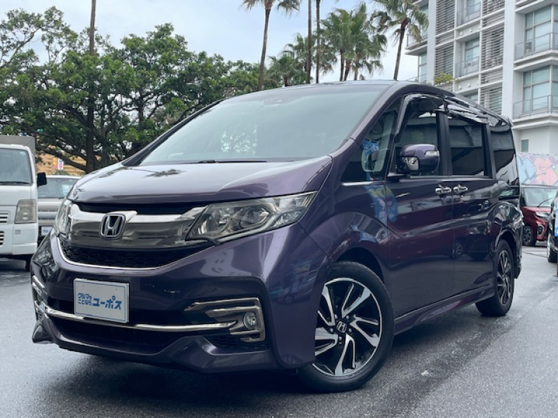 ホンダ ステップワゴン スパーダクールスピリット　OP5年保証対象車　純正ナビ　純正フリップダウンモニター　両側パワースライドドア　ホンダセンシング