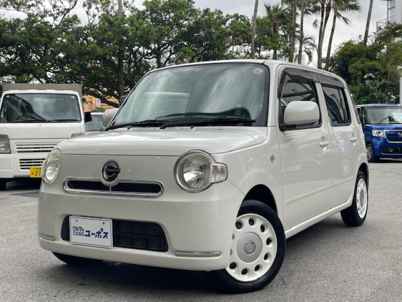 ダイハツ ミラココア ココアXスペシャルコーデ　OP1年保証対象車　純正CD対応オーディオ　スペアタイヤ有　スマートキー　車検整備付き