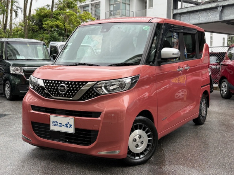 日産 ルークス オーテック　OP10年保証対象車　両側パワースライドドア（ハンズフリー）　純正ナビ　アラウンドビューモニター　ETC　サーキュレーター