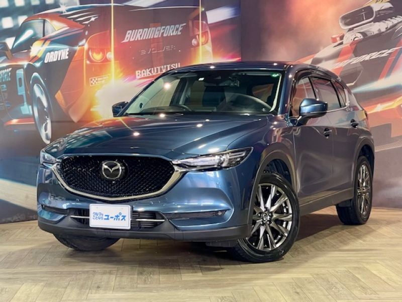 マツダ CX-5 25T　Lパッケージ　OP10年保証対象　純正ナビ（DVD　CD　USB　フルセグ　AUX　Bluetooth）　Boseサウンドシステム　全方位カメラ（コーナーセンサー付き）　レザーシート　パワーバックドア　ETC