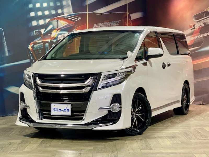 トヨタ アルファード OP5年保証対象車　モデリスタフロントグリル　モデリスタフロントスポイラー　アルパインナビ ETC