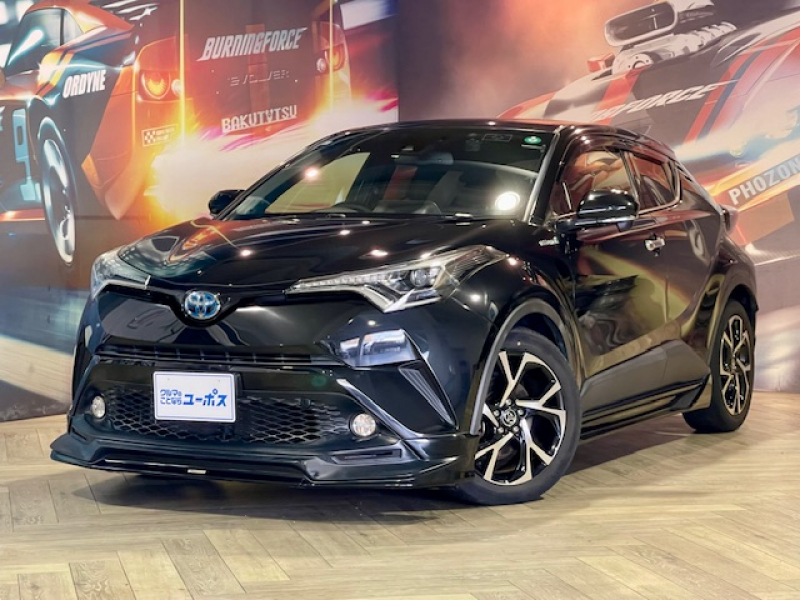 トヨタ C-HR 1.8G LEDエディション　OP5年保証対象車　TRDフルエアロ　セーフティセンスパッケージ　ブラインドスポットモニター　ETC