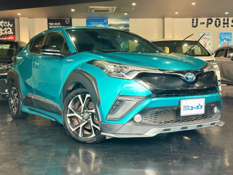 トヨタ C-HR ハイブリッドG　OP5年保証対象車　モデリスタエアロ　純正18インチアルミホイール　電子パーキングブレーキ　ETC　ドライブレコーダー