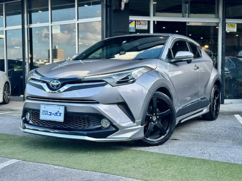 トヨタ C-HR ハイブリッドG　ハイブリッドG OP5年保証対象車 モデリスタフルエアロ TRD19インチアルミホイール ETC