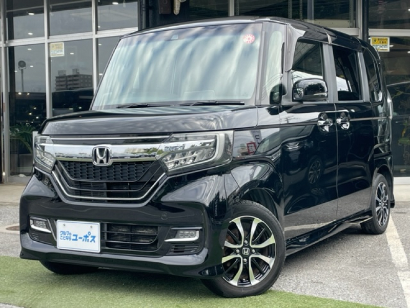ホンダ N-BOX カスタムGLホンダセンシング　OP5年保証対象車　純正メモリーナビ　オートLEDヘッドライト　パワースライドドア
