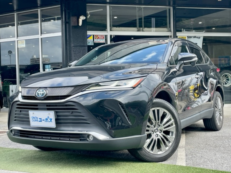 トヨタ ハリアー ハイブリッド G　OP10年保証対象車　パワーバックドア　純正ナビ　デジタルインナーミラー　ハーフレザーシート