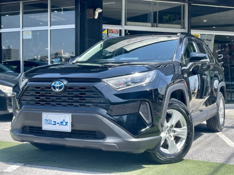 トヨタ RAV4 ハイブリッドX　OP10年保証対象車　純正SDナビ　前後コーナーセンサー　オートLEDヘッドライト　BSM