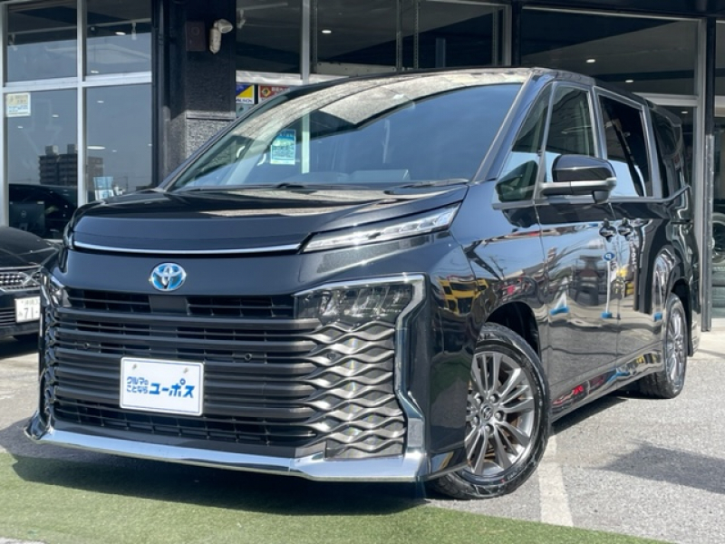 トヨタ ヴォクシー ハイブリッドS-G　OP10年保証対象車　純正ナビ　両側パワースライドドア　前後コーナーセンサー　オートLEDライト