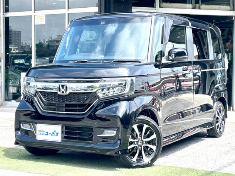 ホンダ N-BOX カスタム　GLホンダセンシングOP5年保証対象車　純正ナビ　ドラレコ　レーダークルコン　LEDヘッドライト/フォグ　バックモニター