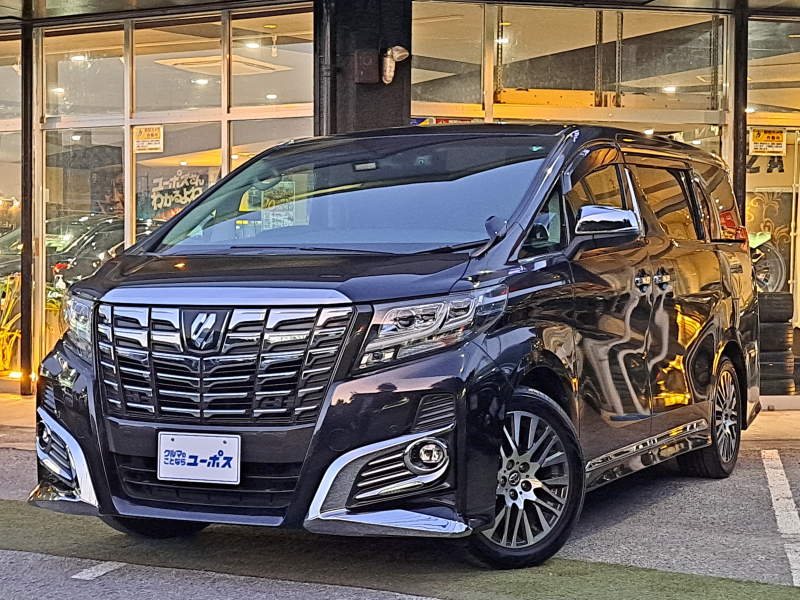 トヨタ アルファード 2.5SCパッケージ　OP5年保証対象車　ワンオーナー　フリップダウンモニター　JBLサウンドシステム　自動駐車システム　両側パワスラ　ドラレコ