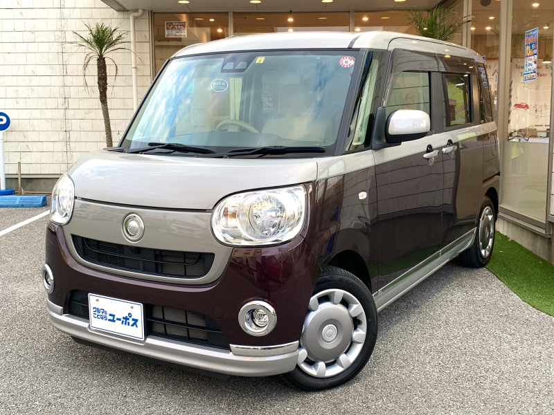 ダイハツ ムーブキャンバス Xリミテッド　メイクアップSAⅢ　ワンオーナー　OP5年保証対象車　両側パワースライドドア　社外ナビ　バックカメラ　衝突被害軽減ブレーキ　アイドリングストップ
