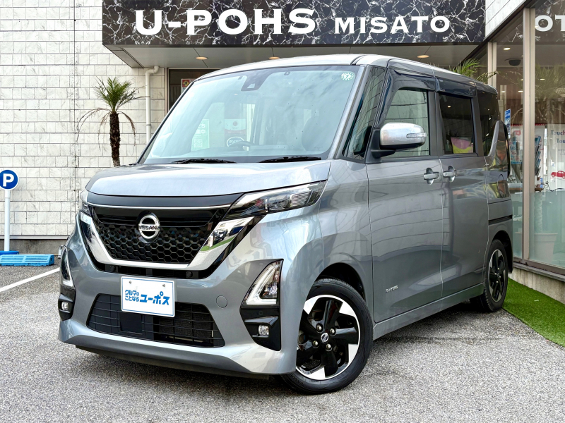日産 ルークス ハイウェイスター　X　プロパイロットエディション　OP10年保証対象車両　県内買取直販車両　両側パワースライドドア　前後ドライブレコーダー　ETC車載器