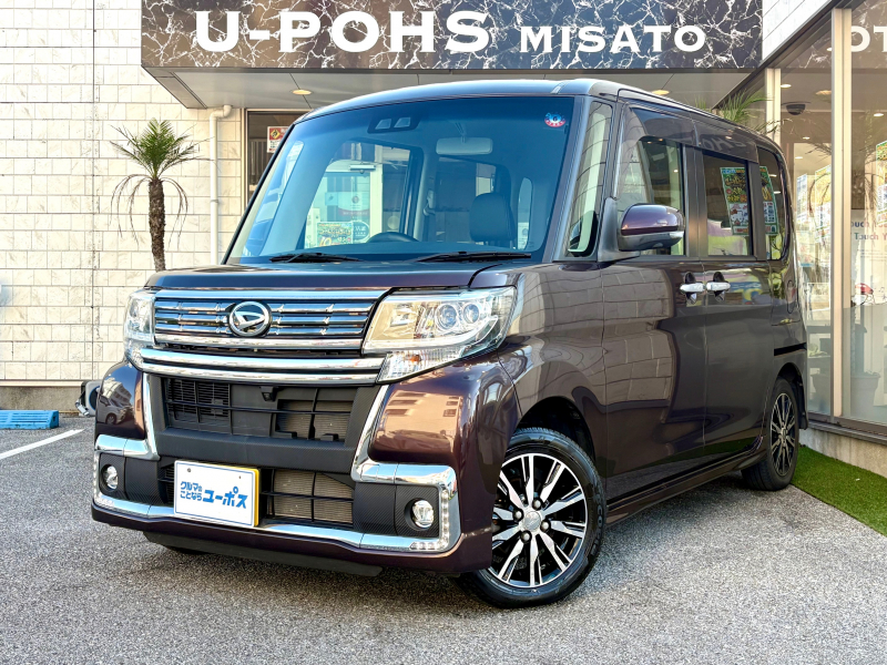 ダイハツ タントカスタム X トップエディションリミテッドSAⅢ　県内買取直販車両　走行距離23,893㎞　オートハイビーム　純正14インチアルミホイール　エアバック