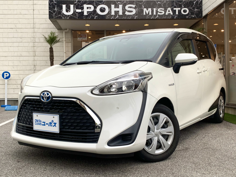 トヨタ シエンタ ハイブリッド　X　後期　OP10年保証対象車　衝突被害軽減ブレーキ　コーナーセンサー　前後ドライブレコーダー　ETC車載器　純正ナビ　バックカメラ　パワースライドドア