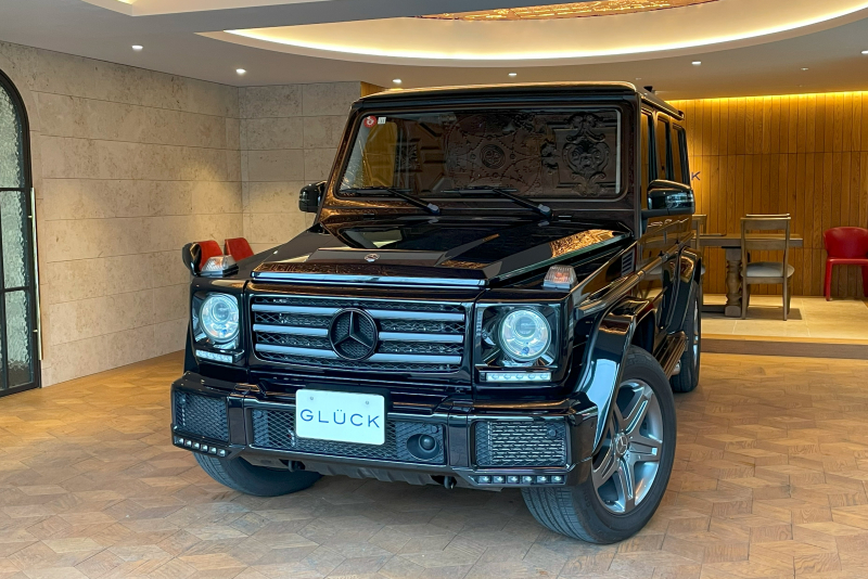 メルセデスベンツ Gクラス G550 LHD　BRABUSマフラー designoインテリア スライディングルーフ harman/kardonサラウンドサウンド シートヒーター 19インチAW