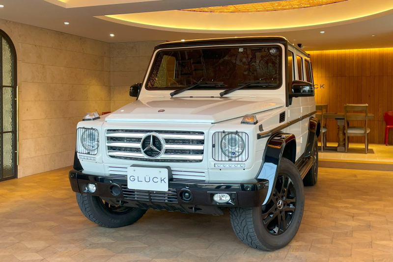 メルセデスベンツ Gクラス G350ブルーテック エディションゼブラ 4WD　スライディングルーフ designoインテリア シートヒーター＆ベンチレーション レッドステッチ ブラックルーフライナー