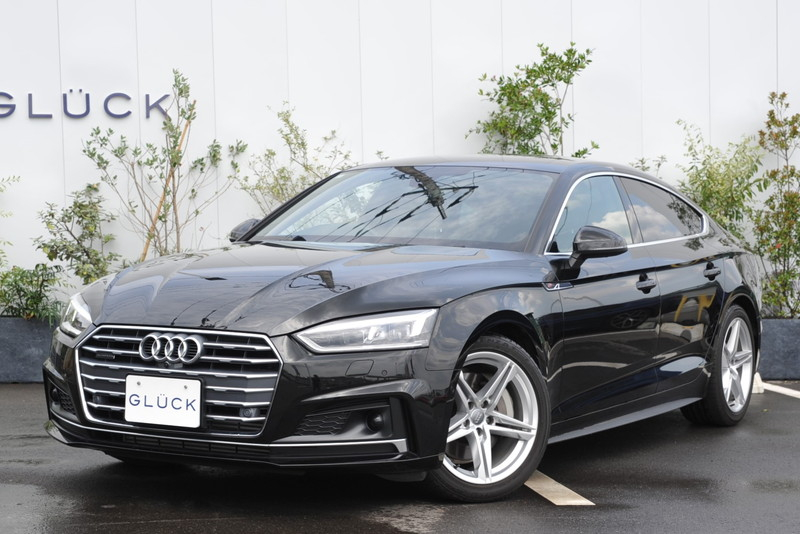 アウディ A5 スポーツバック　2.0TFSI　Quattro　Sports　S-LinePKG　1オーナー バーチャルコクピット ACC パークアシスト 360ビューカメラ フルセグ パワーバックドア