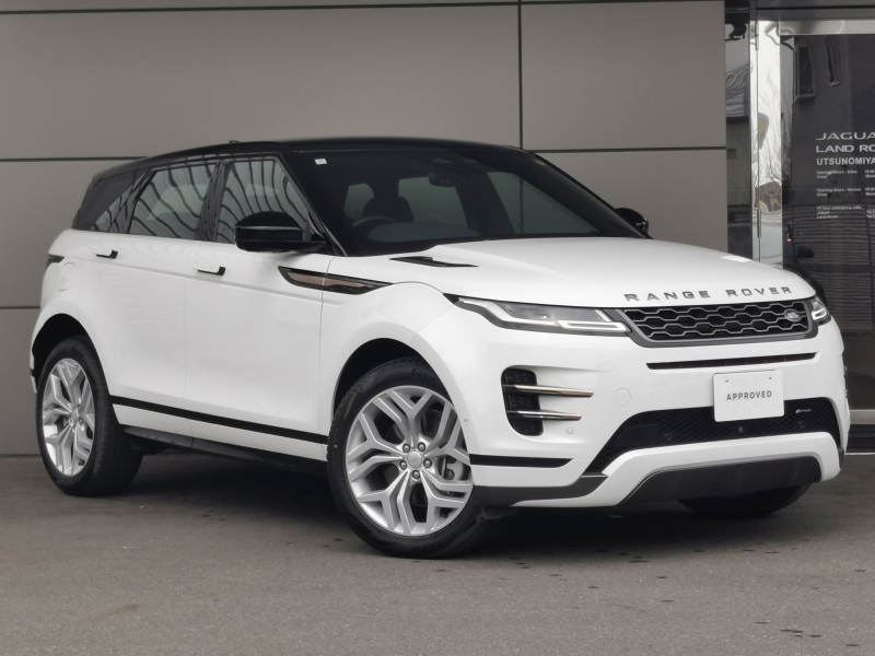 ランドローバー レンジローバー EVOQUE RダイナミックS2.0L P250 4WD 1オーナー 禁煙車 20AW 黒ルーフ LEDライト 12ウェイ電動シート ハンドルヒーター シートヒーター パワーテールゲート アニメーションウインカー タッチプロデュオ ワイヤレス充電 アップルカープレイ アンドロイドオート