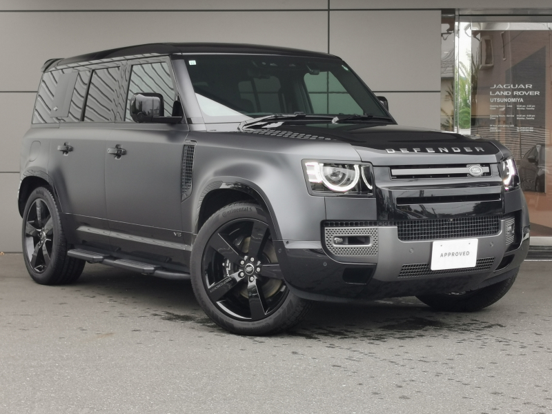 ランドローバー ディフェンダー 110カルパチアンエディション5.0L P525 4WD 1オーナ 禁煙 OP22A/Wサテンプロテクション サテンプロテクション ヘッドアップディスプレイ フロントシートヒータ/クーラー リアシートヒータースライディングパノラミックルーフ エアサスペンション