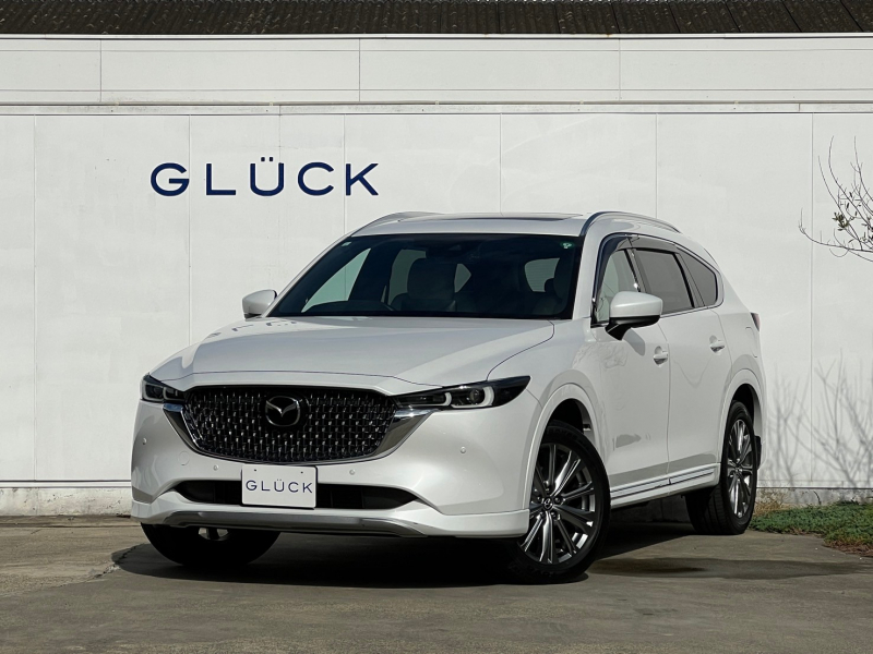 マツダ CX-8 XD ExclusiveMode　サンルーフ　アイボリーレザーシート　前車追従クルーズコントロール　i－ACTIVSENSE