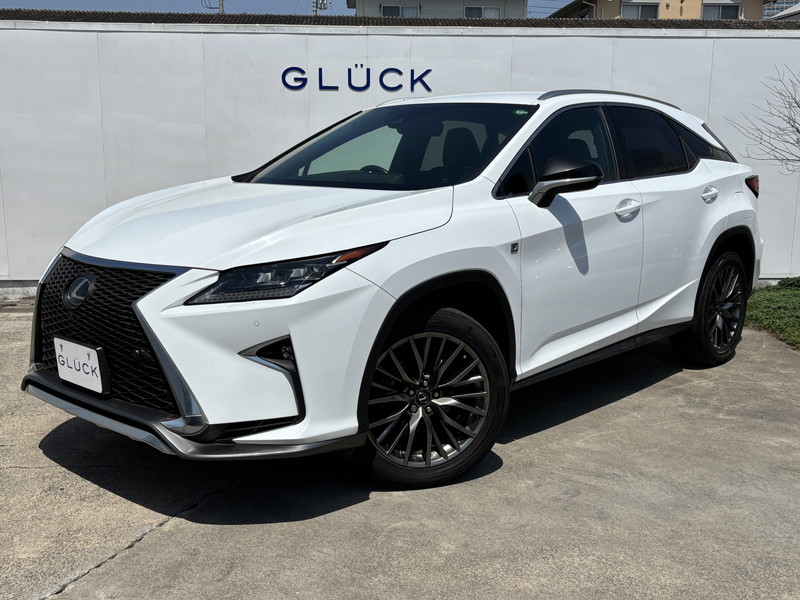 レクサス RX RX200t Fスポーツ 4WD/1オーナー/黒革レザーシート/禁煙車/全周囲カメラ/パワーシート/シートヒーター/パワーバックドア/ETC2.0/ベンチレーター/レーダークルーズコントロール/ステアリングヒーター/