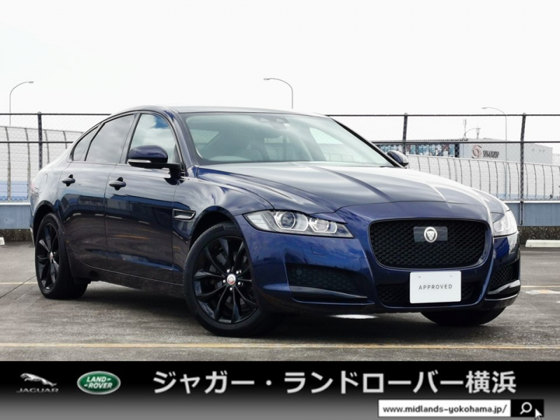 ジャガー XF プレステージ2.0L D180 AWD 禁煙車 シートヒーター 18インチAW 液晶メーター ブラックパック ナビゲーションプロ MERIDIAN ステアリングヒーター 電動シート  サンシェード アダプティブクルーズコントロール レーンキープアシスト 電動コラム ブラインドスポットモニター