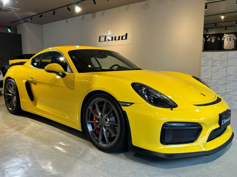 ポルシェ ケイマン GT4 6MT 左H スポーツクロノPKG レザーインテリアPKG カーボンフルバケットシート ロベルタフロントリフト