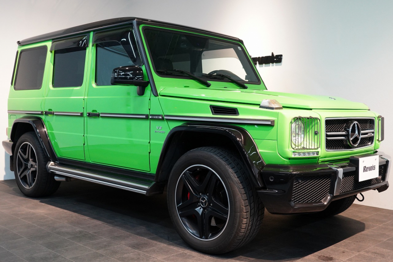 AMG Gクラス G63 Crazy Color Limited 全国限定6台 エイリアングリーン 禁煙車