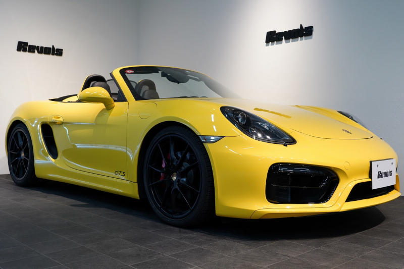 ポルシェ ボクスター(Type981) Boxster GTS 6MT 左H スポクロ スポエグ スポーツシャシー レザーインテリア