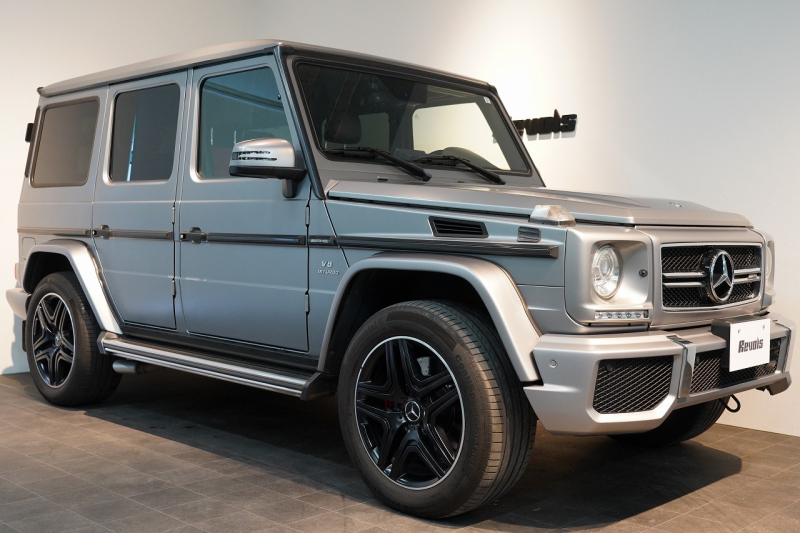 AMG Gクラス G63 designoマグノプラチナムマット＆エクスクルーシブインテリア サイドカメラ