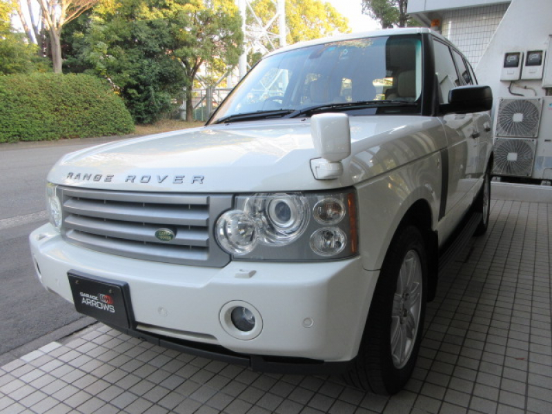 ランドローバー レンジローバーVOGUE 4.4V8 本革 SR 純正ナビ 19AW 中期モデル 後期インテリア AJ4.4V8エンジン サイドステップ LOGIC7 バックカメラ バイキセノン 前後PDC エアサス 正規ディーラー車 右ハンドル 記録簿付