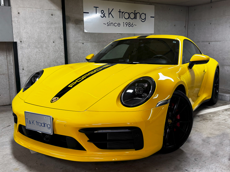 ポルシェ 911(Type992) カレラS　左H　禁煙車　室内保管 　整備記録簿