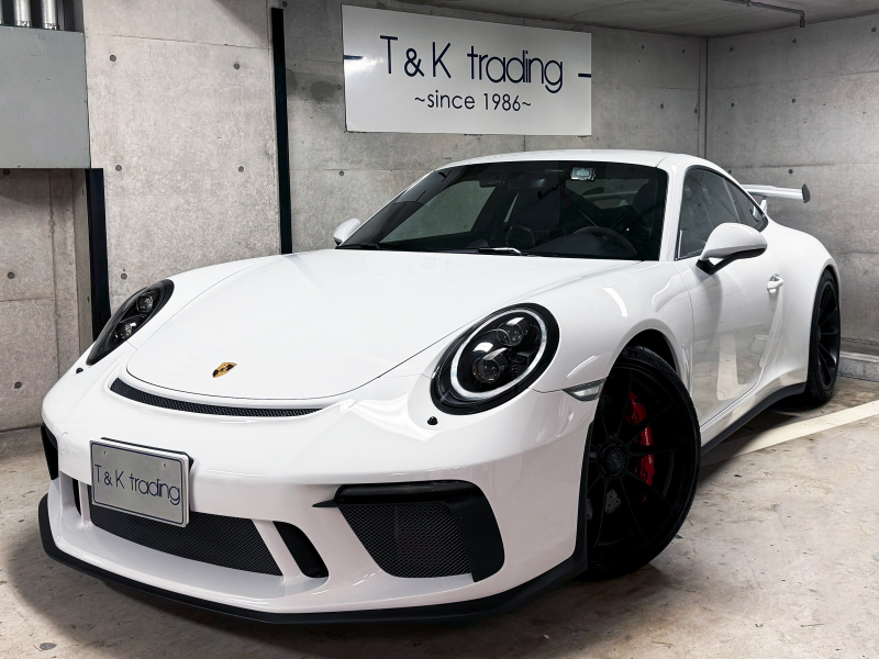 ポルシェ 911(Type991.2) GT3　左H　PDK　クラブスポーツ　S.クロノ　Fリフト　禁煙車　室内保管 　整備記録簿
