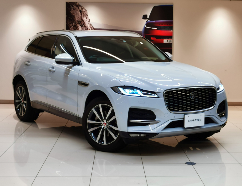 ジャガー F-PACE S 2.0L D200 AWD 1オーナー フロントシートヒーター＆クーラー MERIDIAN™サウンド ヘッドアップディスプレイ ワイヤレスデバイスチャージング ACC LEDヘッドライト ブラインドスポットモニター 20インチアルミホイール