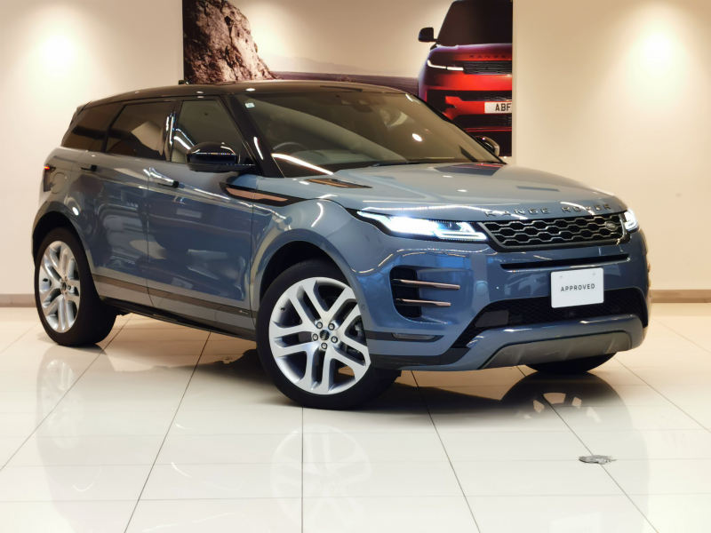 ランドローバー レンジローバー EVOQUE ファーストエディション 2.0L P250 AWD 1オーナー 黒革シート サンルーフ フロントシートヒーター 21インチアルミホイール ヘッドアップディスプレイ MERIDIAN™サウンド 電動調整ステアリングコラム インタラクティブドライバーディスプレイ メモリーシート