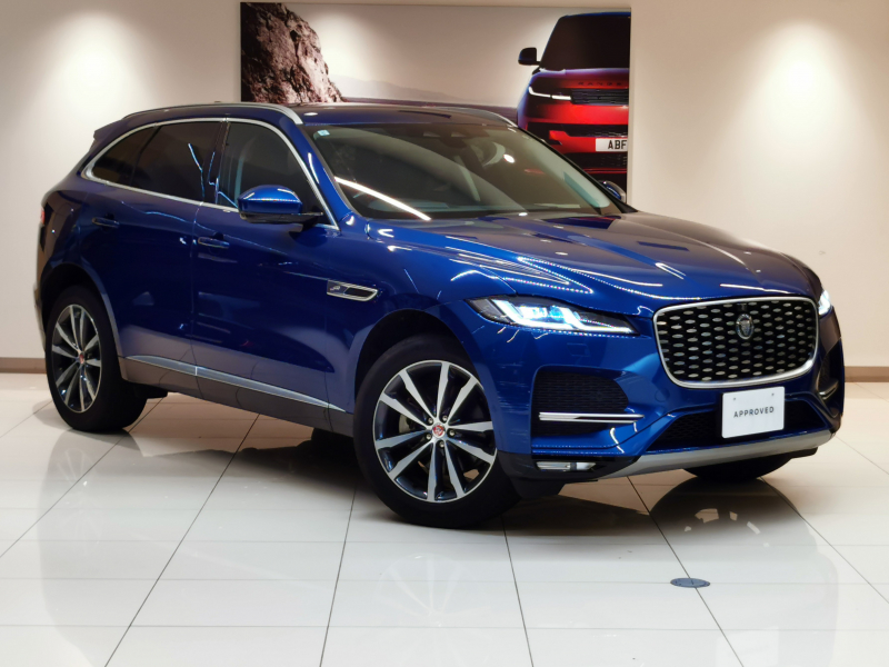 ジャガー F-PACE S 2.0L D200 AWD 1オーナー インタラクティブドライバーディスプレイ フロントシートヒーター＆クーラー ワイヤレスデバイスチャージング ACC ブラインドスポットモニター 電動調整ステアリングコラム パドルシフト メモリーシート