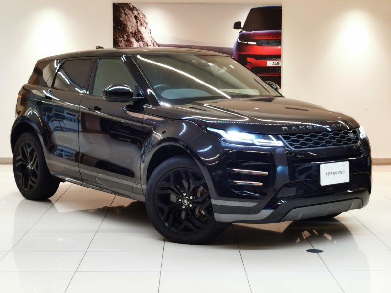 ランドローバー レンジローバー EVOQUE RダイナミックS2.0L D180 4WD 1オーナー 黒革 20インチAW ACC 電動ゲート パドルシフト  デジタルTV ブラインドスポットモニター プレミアムLEDヘッドライト  360°カメラ