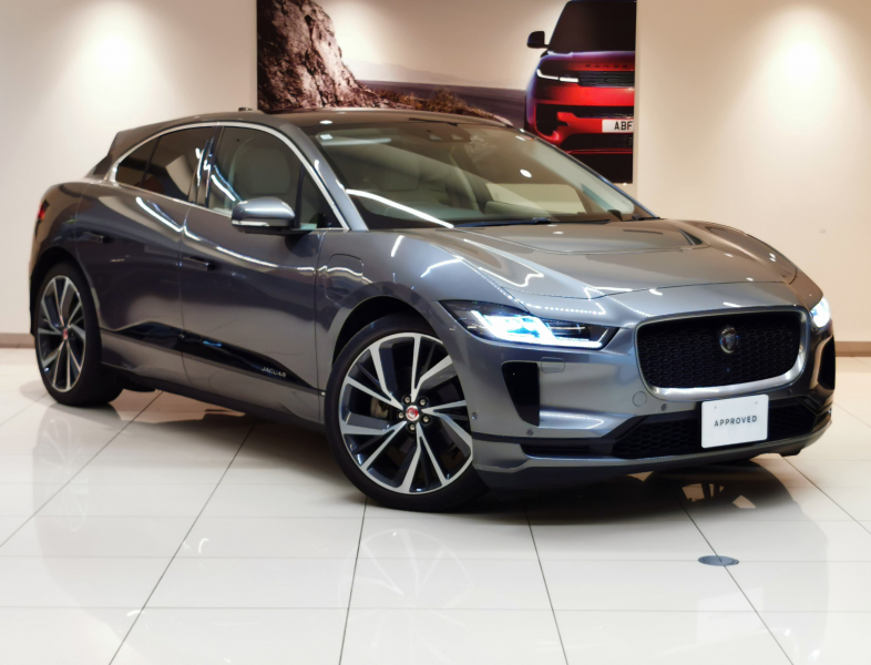 ジャガー I-PACE ジャガー I-PACE SE EV400 AWD  ベージュ革シート パノラミックルーフ MERIDIANサウンドシステム パワーテールゲート OP22インチアルミホイール インタラクティブドライバーディスプレイ AppleCarPlay / Android Auto Bluetoothオーディオ接続