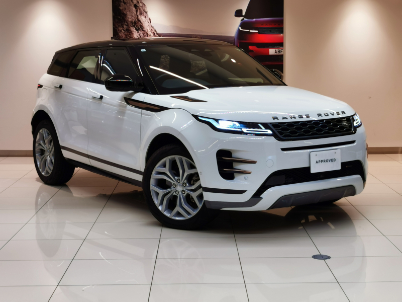 ランドローバー レンジローバー EVOQUE R-Dynamic S P250 AWD 1オーナーエボニーインテリアシート 20インチホイール  フロントシートヒーター ウェイドセンシング ステアリングヒーター パワーテールゲート ウィンドウヒーター レーンキープアシスト ACC オールテレインレスポンス