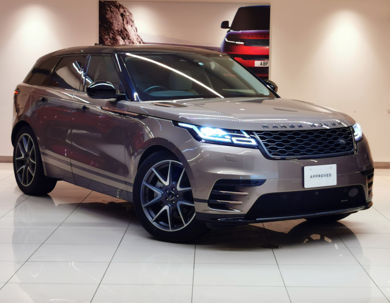 ランドローバー レンジローバー VELAR Rダイナミック S 2.0L D200 AWD 1オーナー 白黒革シート サンルーフ フロントシートヒーター 21インチアルミホイール コールドクライメートパック 電動調整ステアリングコラム プレミアムLEDヘッドライト ブラックコントラストルーフ
